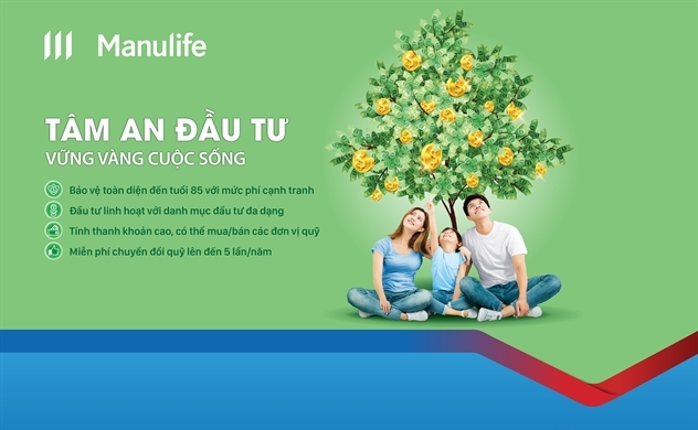 Cùng Manulife Việt Nam và SCB hoạch định tương lai tài chính với sản phẩm Tâm An Đầu Tư